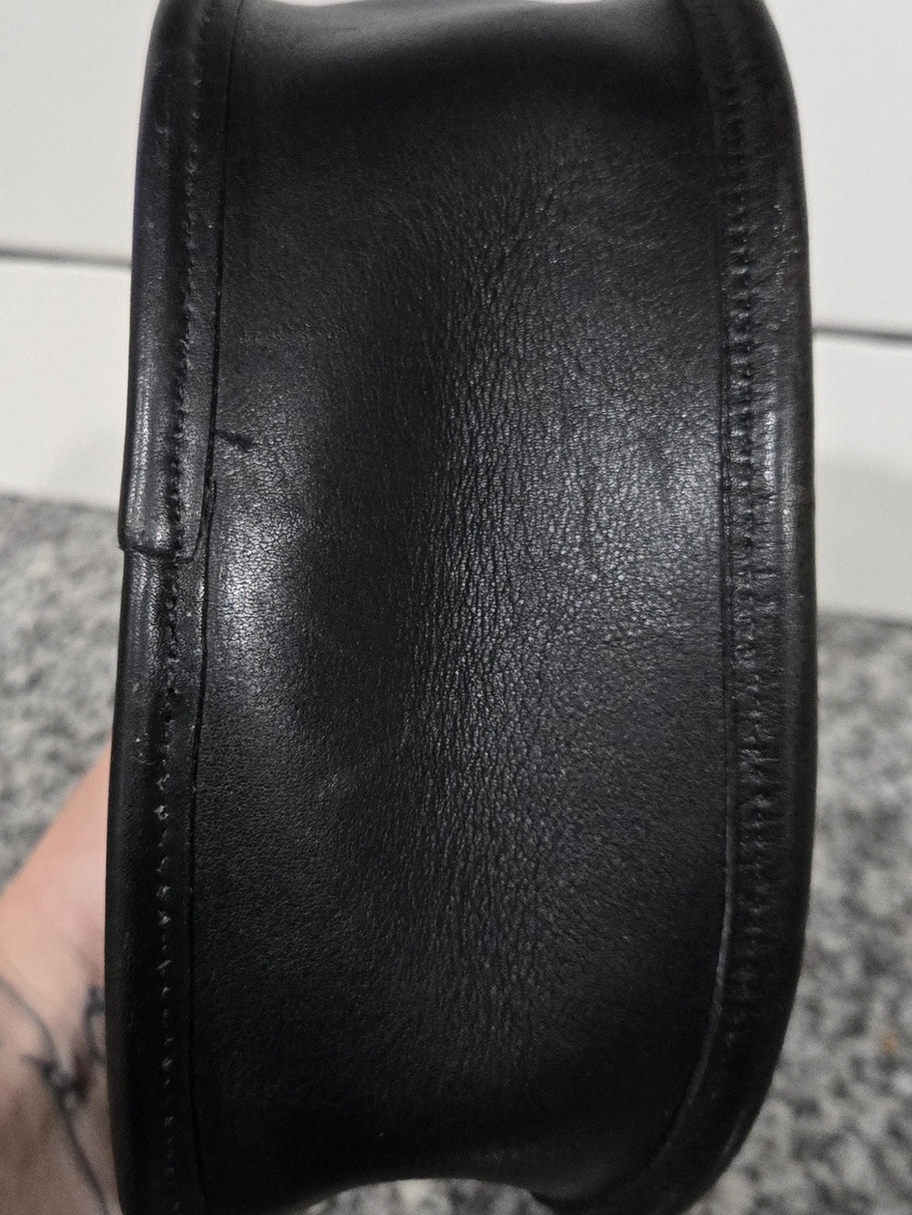 Coach Vintage Watson Black Leather Turn-Lock Crossbody Bag - Picture 3 of 4